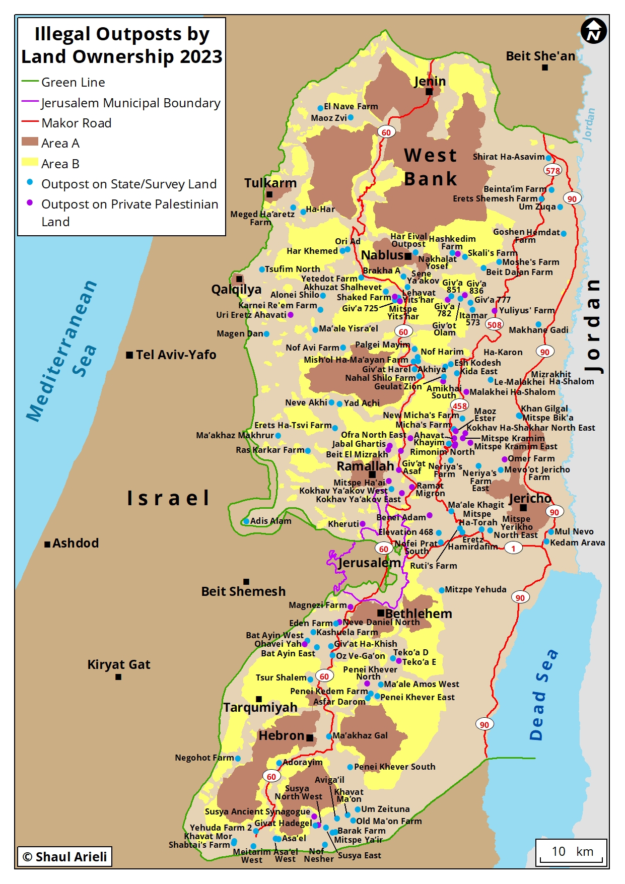 Settlements Shaul Arieli Settlements Shaul Arieli